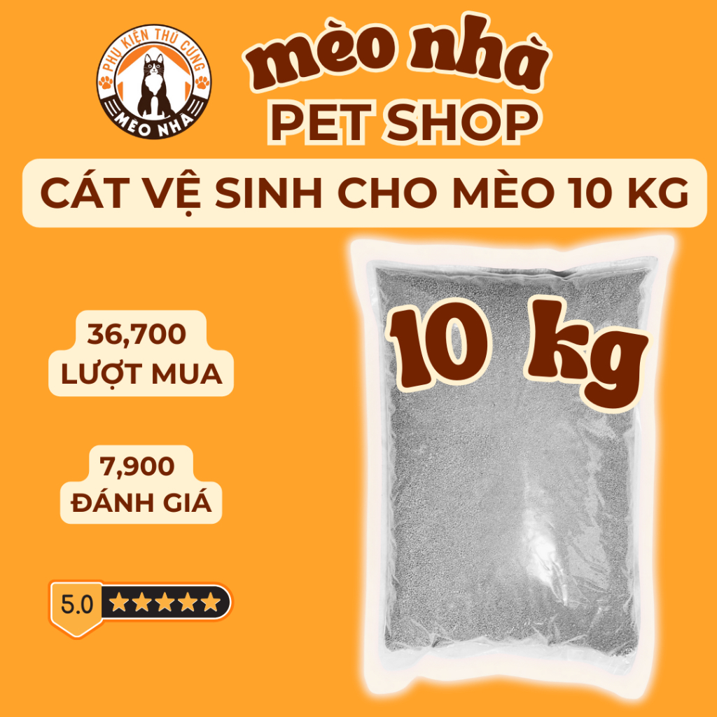 Combo cát vệ sinh 20kg gồm hai túi 10kg