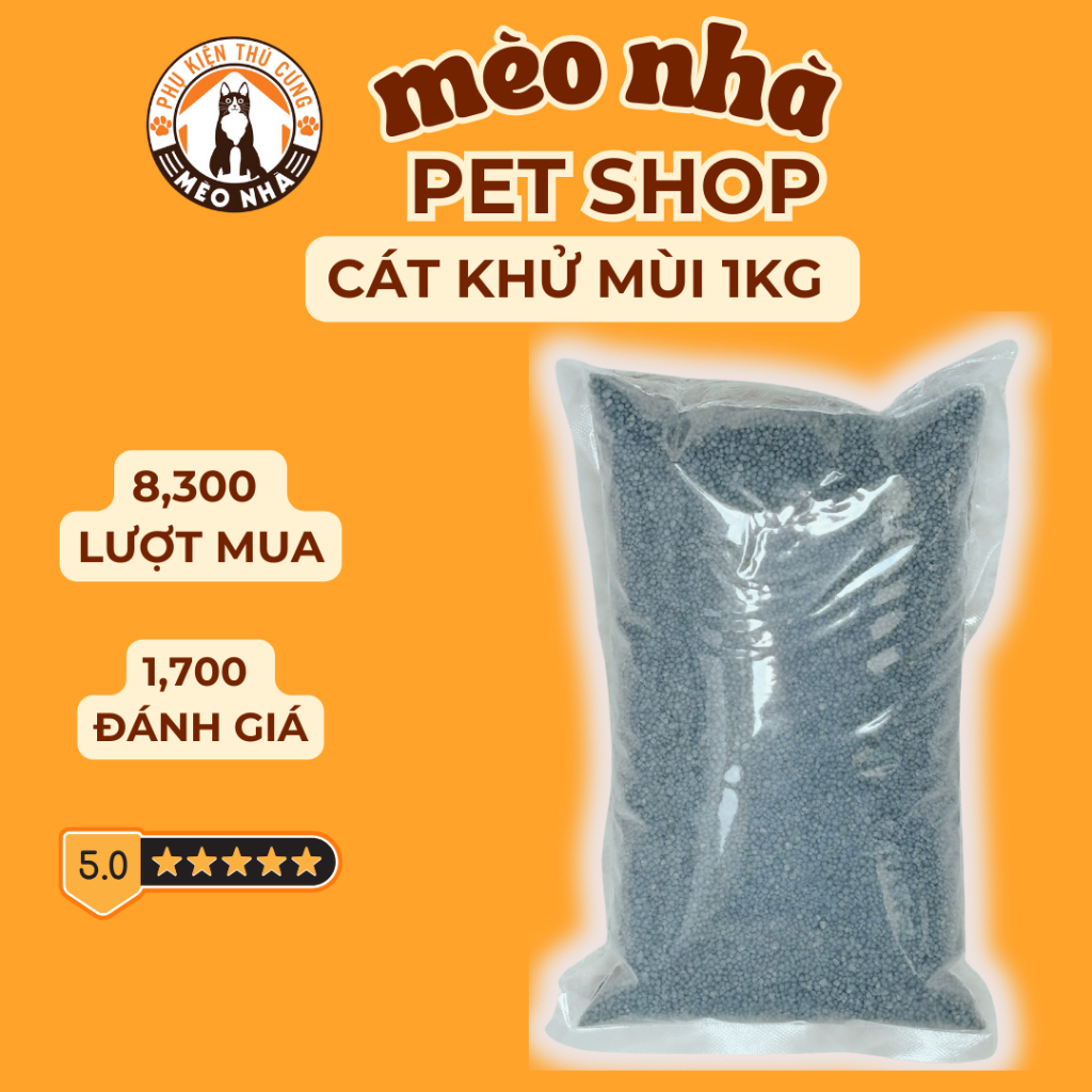 Cát khử mùi hương hoa 1kg
